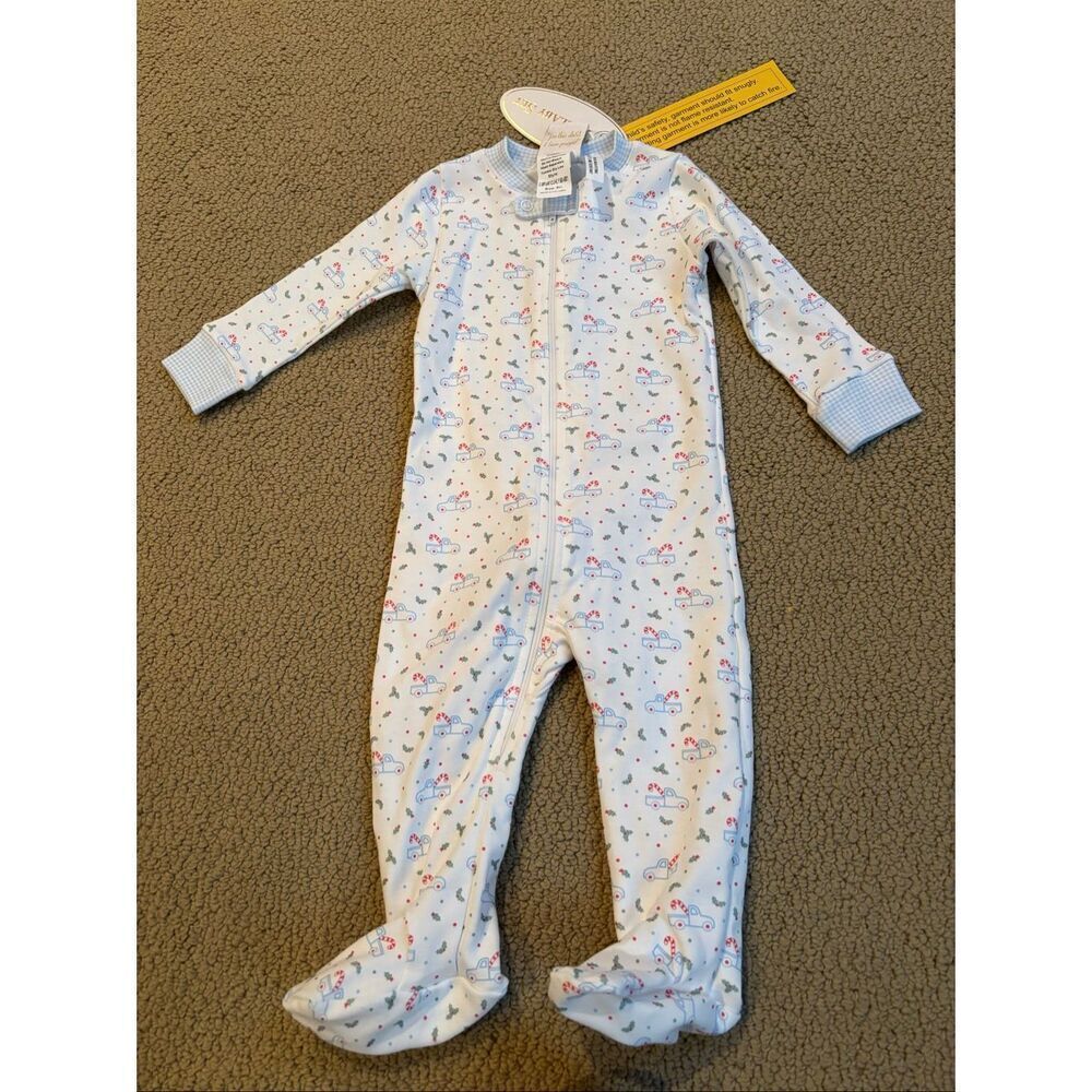 NWT Lullaby Set Christmas Pajamas 6m footie